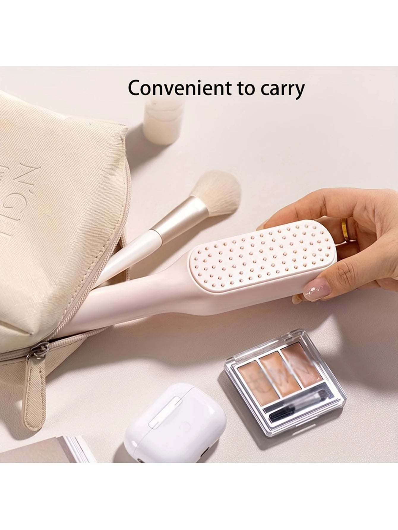Brosse à cheveux auto-nettoyante – Maison Couronne®