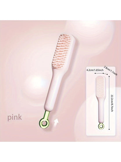Brosse à cheveux auto-nettoyante – Maison Couronne®